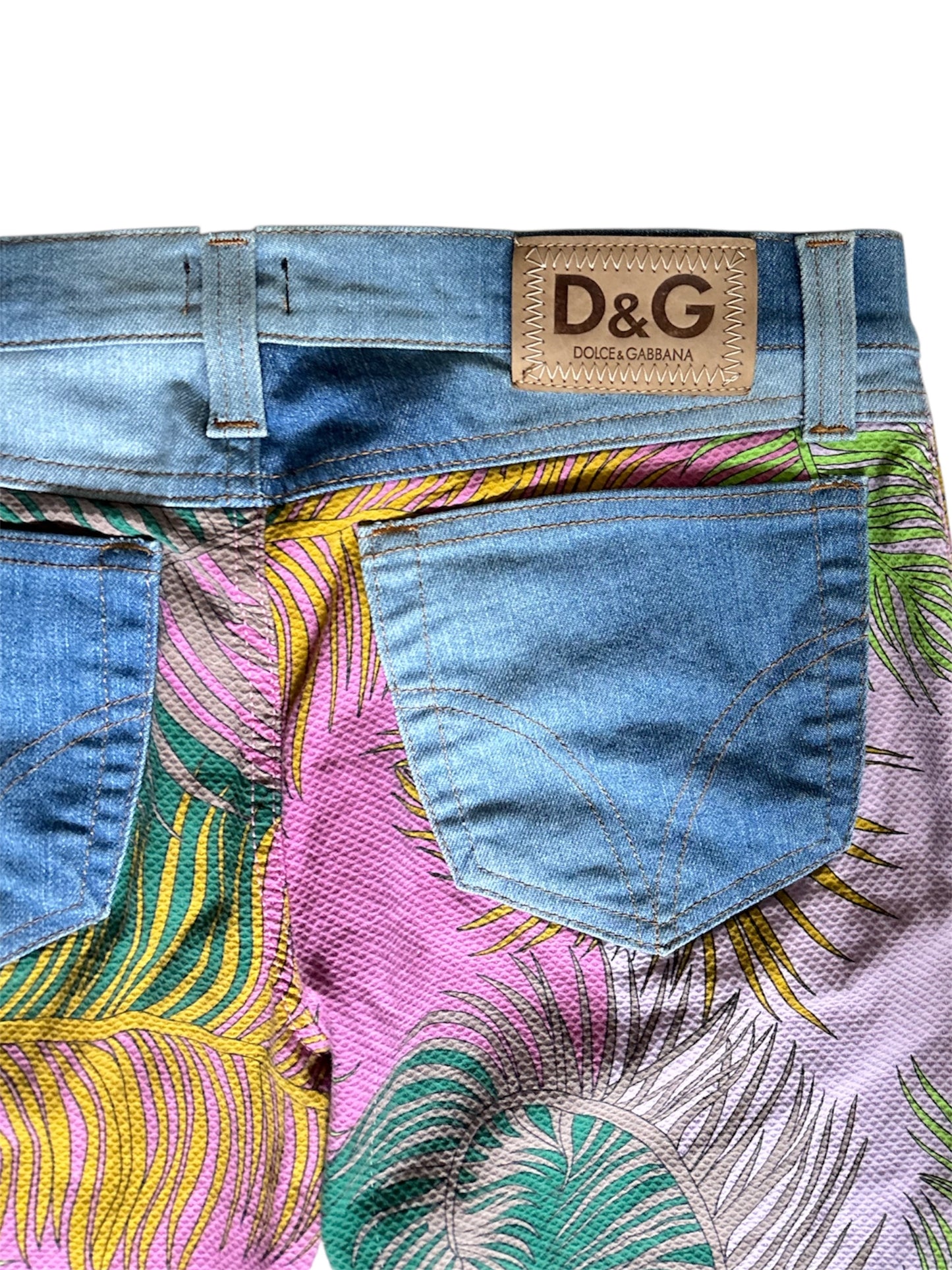 D&G Multicolor Capris