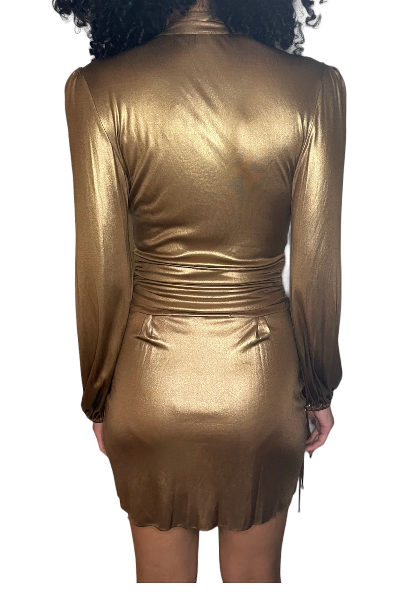 Gucci Metallic Dress