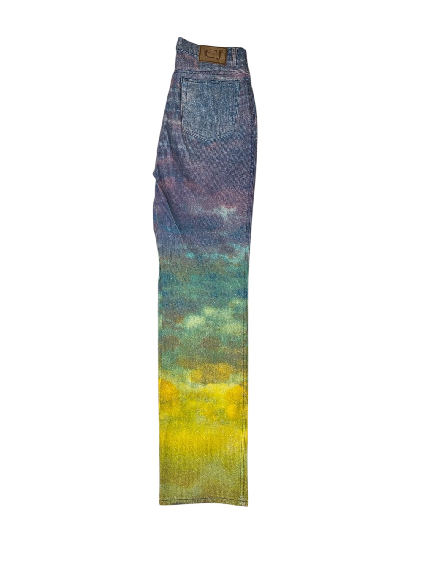 Watercolor Roberto Cavalli Pants