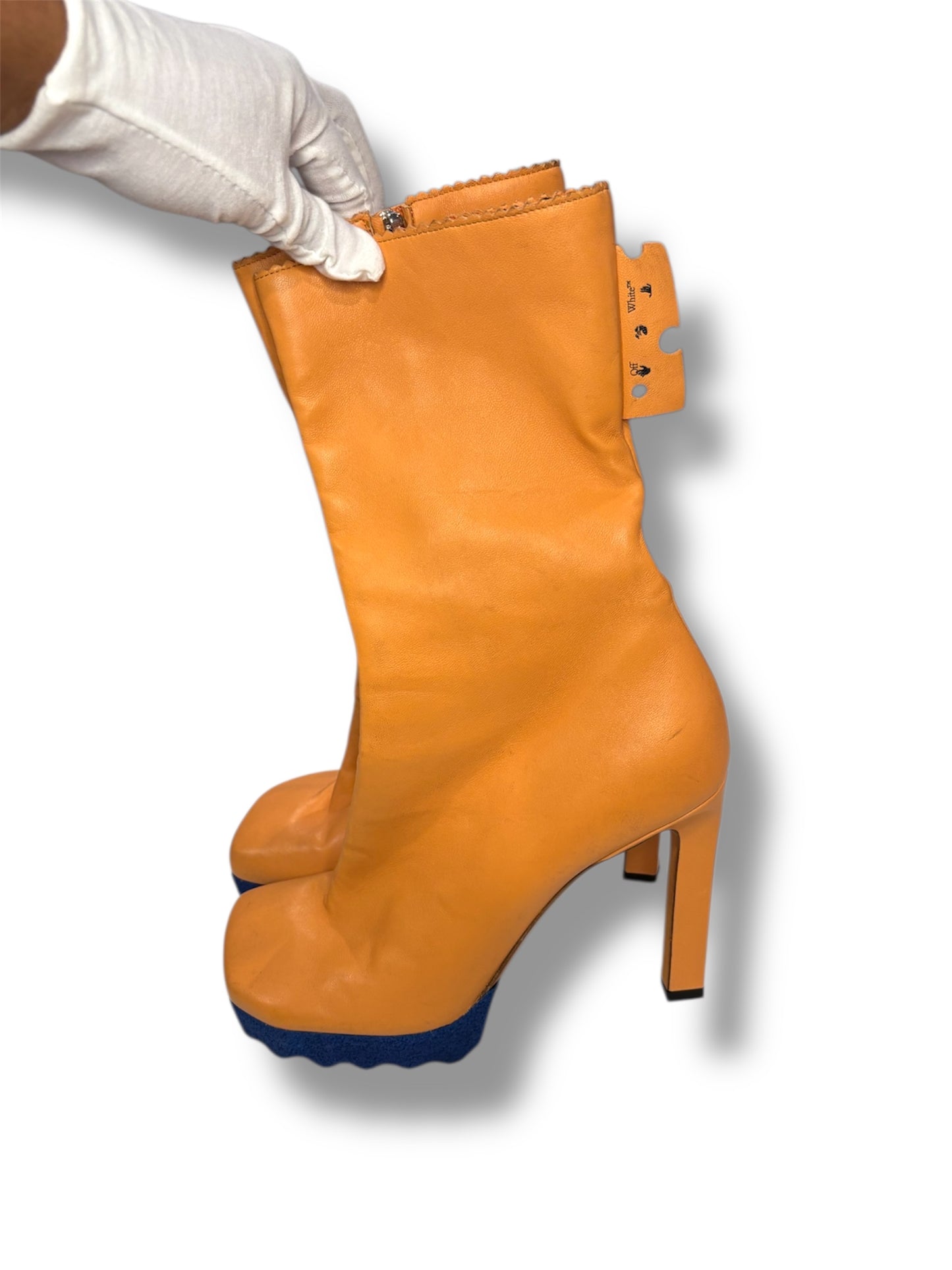 Off-White Nappa Sponge Boot