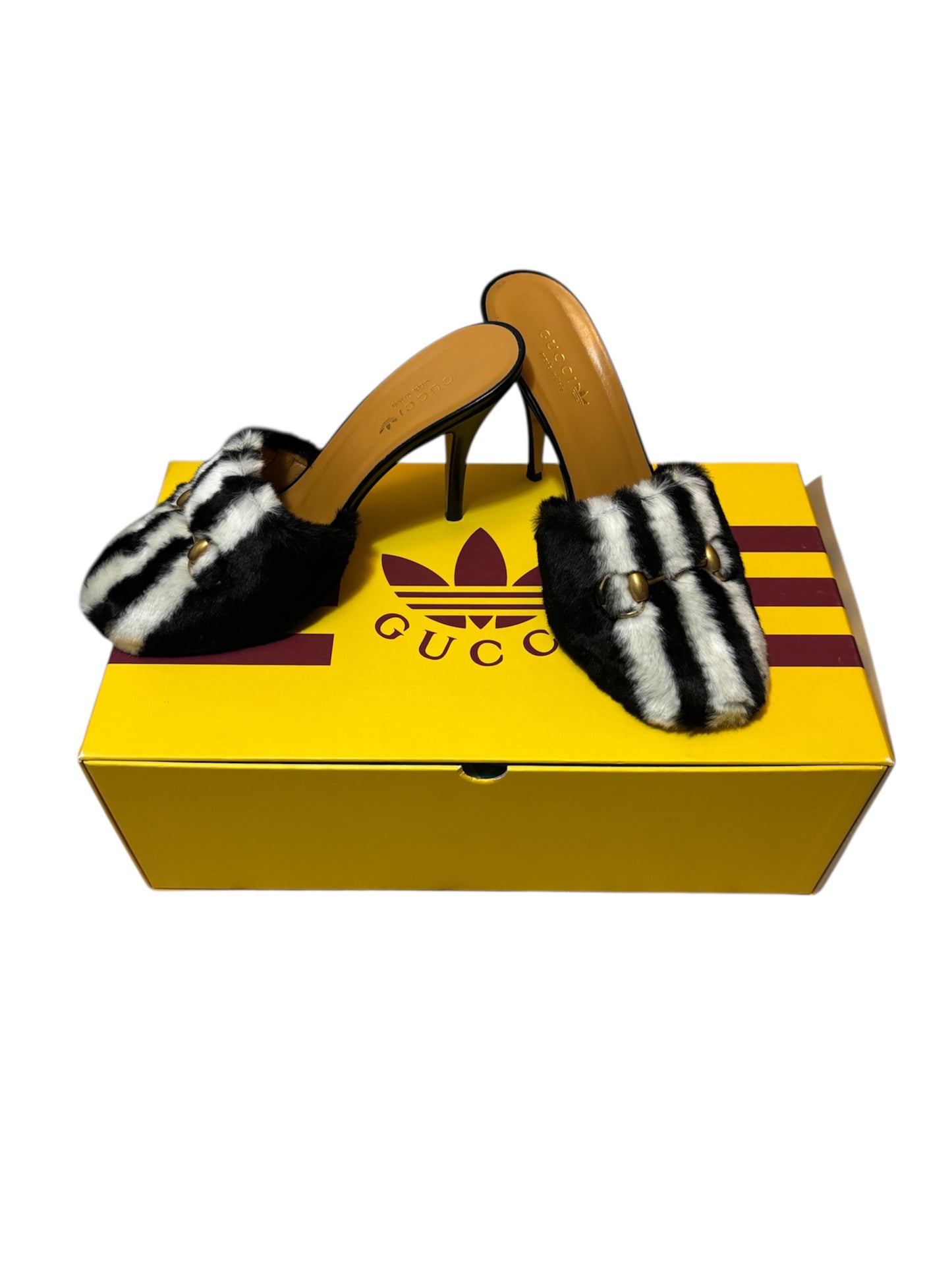 Gucci x Adidas Mules