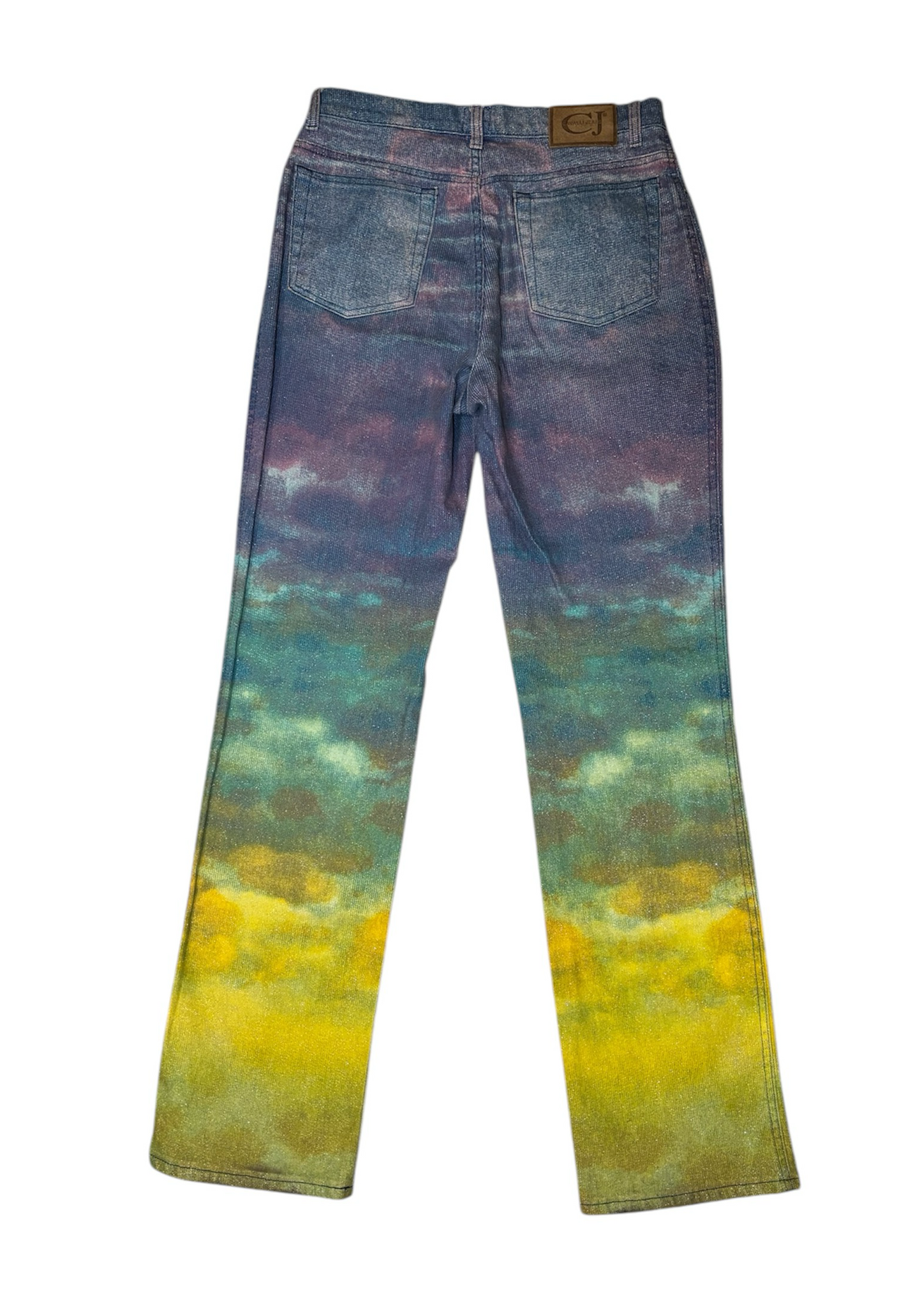 Watercolor Roberto Cavalli Pants