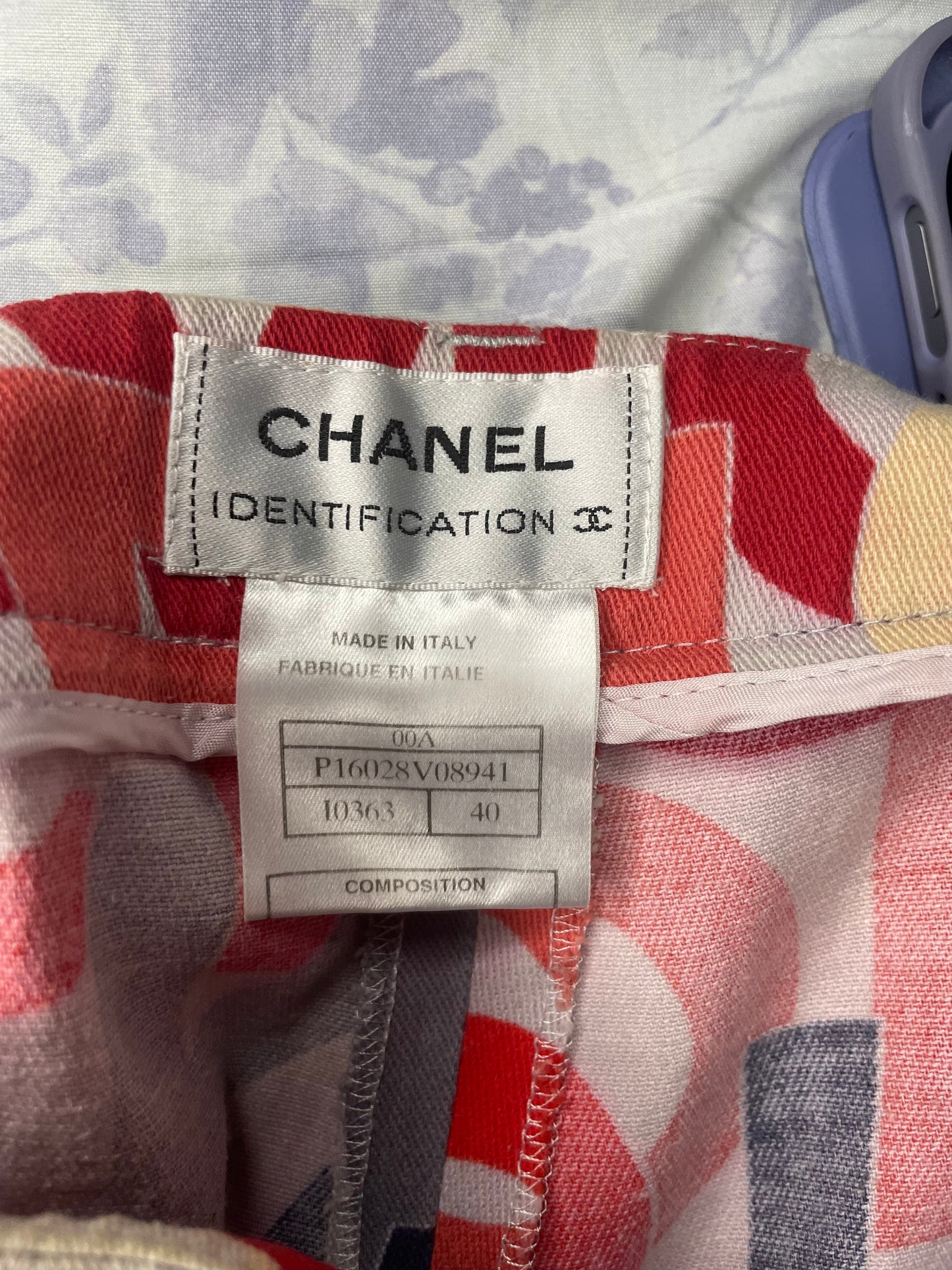 Chanel Multicolor Ski Pants