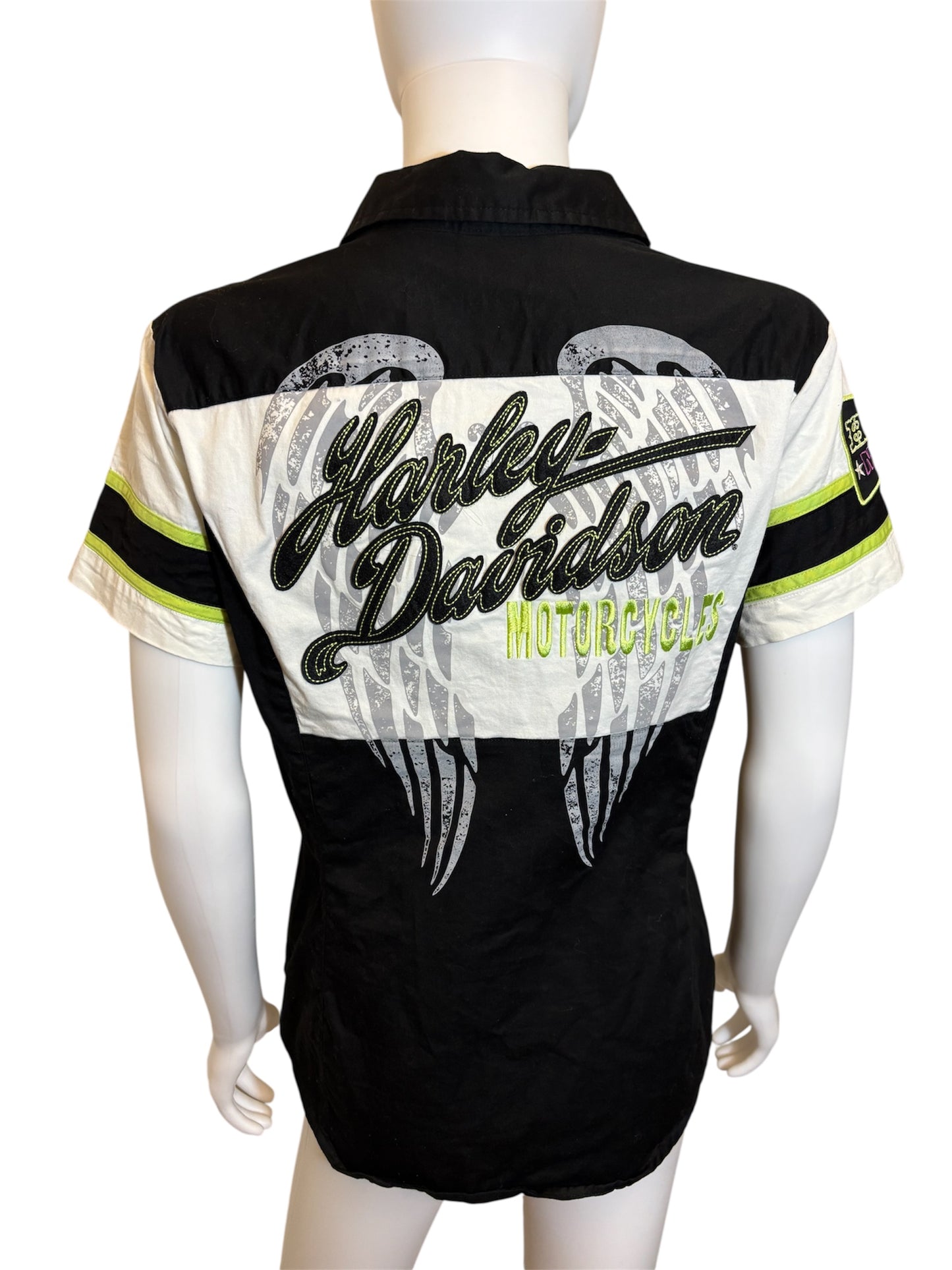 Harley Davidson Zip-Up Top