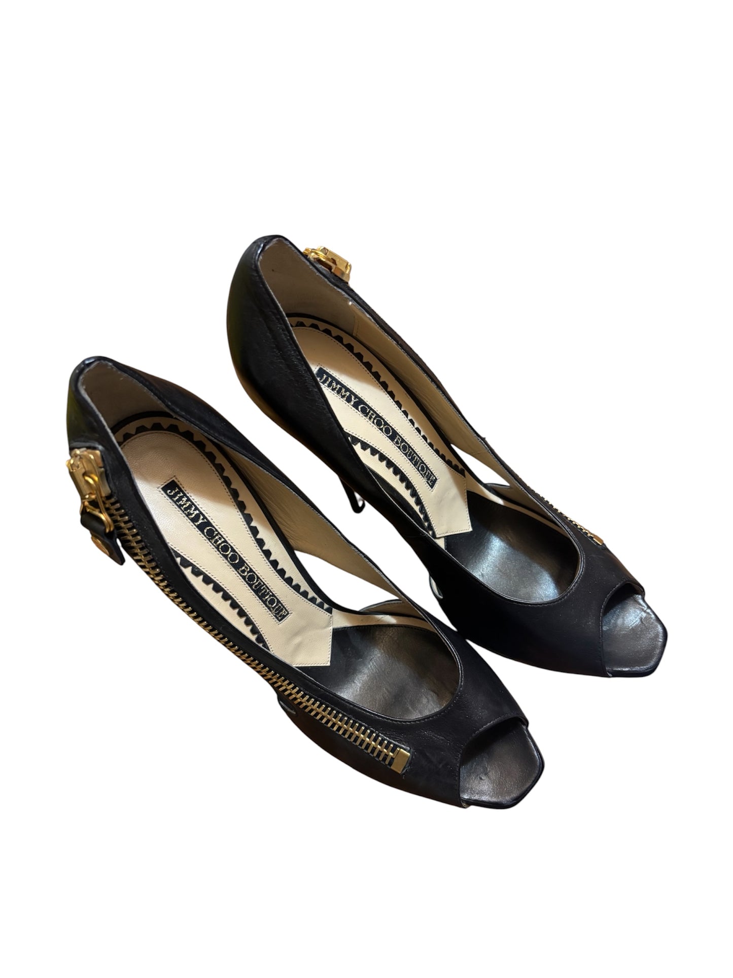 Jimmy Choo Zip-Up Heels
